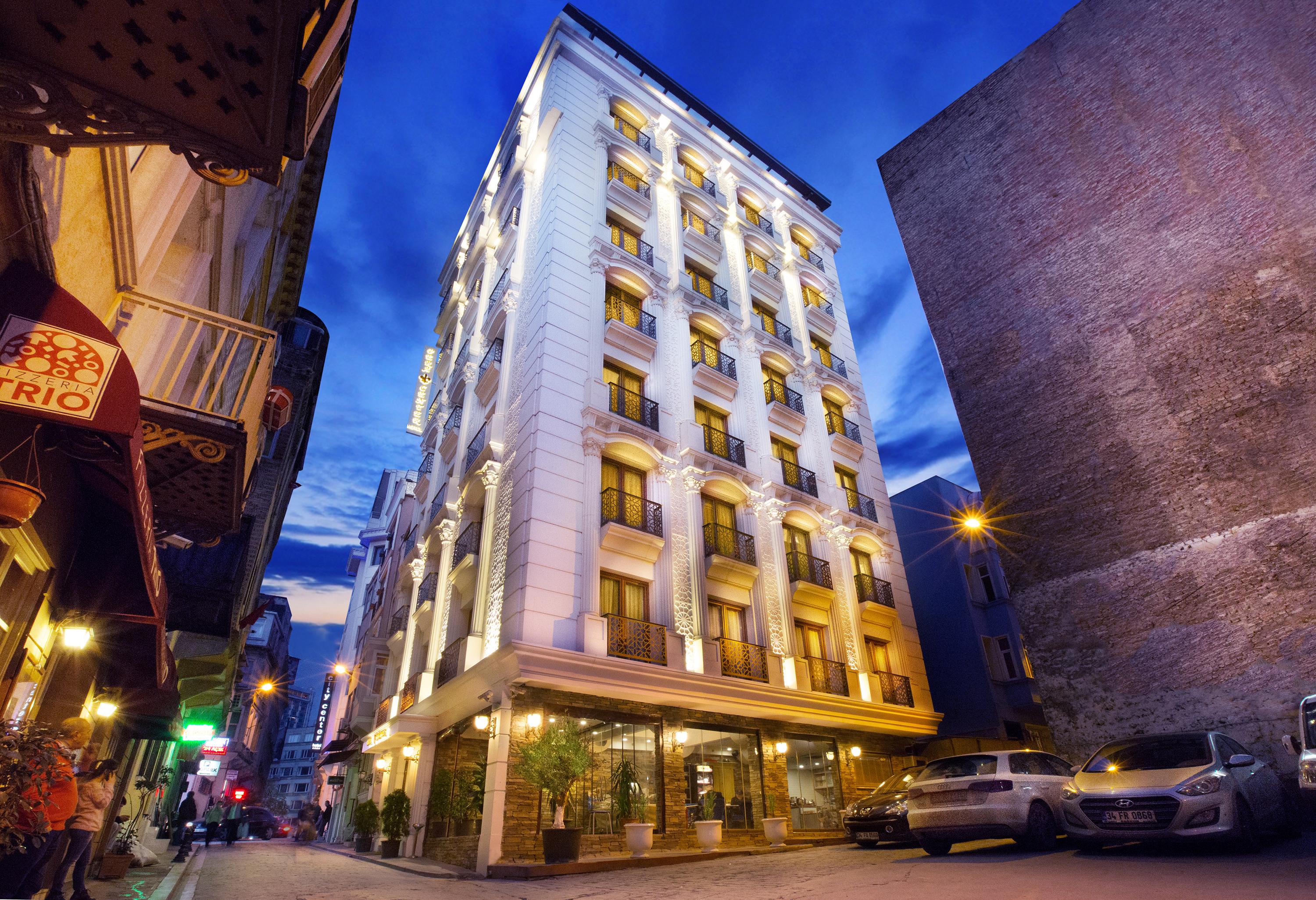 Taksim Pera Center Hotel Istanboel Buitenkant foto